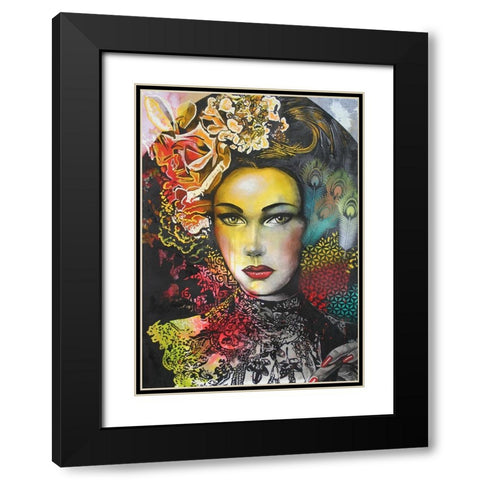 One Night In Bangkok Black Modern Wood Framed Art Print with Double Matting by Stevenson, Graeme
