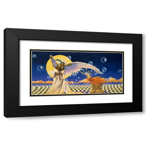 The Guff Black Modern Wood Framed Art Print with Double Matting by Stevenson, Graeme
