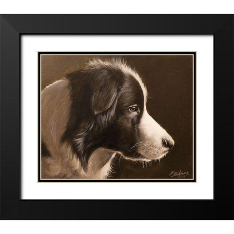 321 Black Modern Wood Framed Art Print with Double Matting by Silver, John