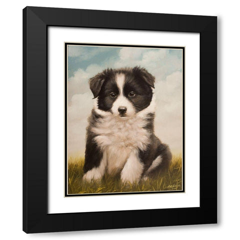 325 Black Modern Wood Framed Art Print with Double Matting by Silver, John