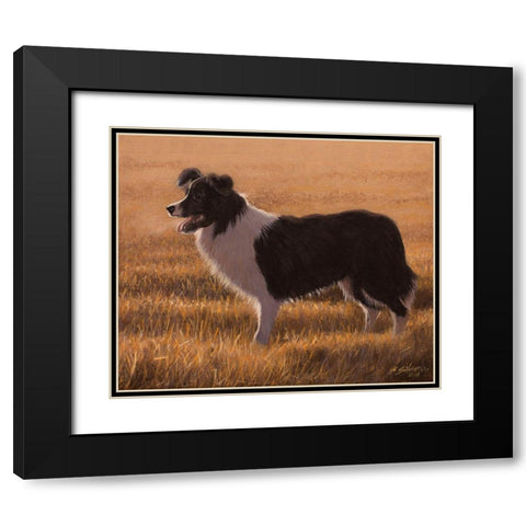 334 Black Modern Wood Framed Art Print with Double Matting by Silver, John