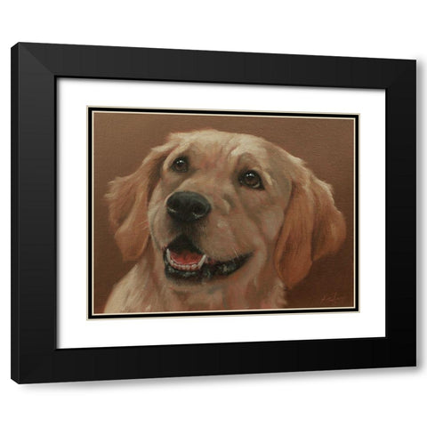 473a Black Modern Wood Framed Art Print with Double Matting by Silver, John