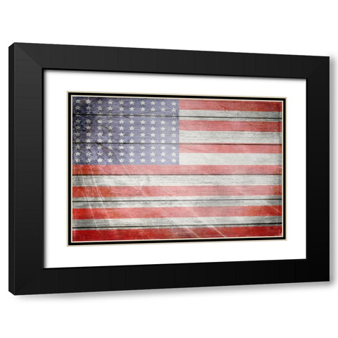 American Freedom Collection 1 Black Modern Wood Framed Art Print with Double Matting by LightBoxJournal