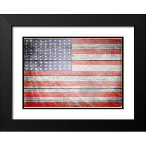 American Freedom Collection 1 Black Modern Wood Framed Art Print with Double Matting by LightBoxJournal