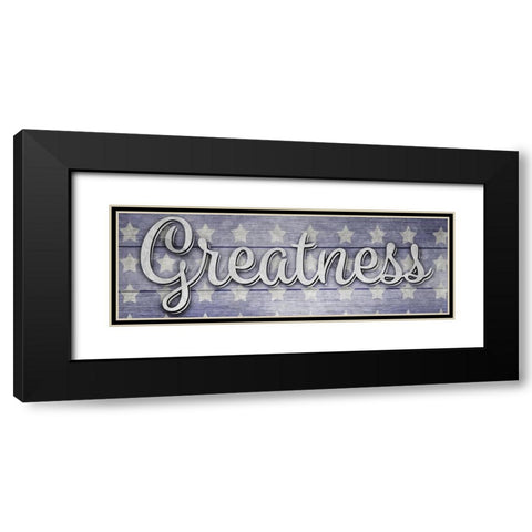 American Workshop Series 3 V6 Signs 16 Black Modern Wood Framed Art Print with Double Matting by LightBoxJournal