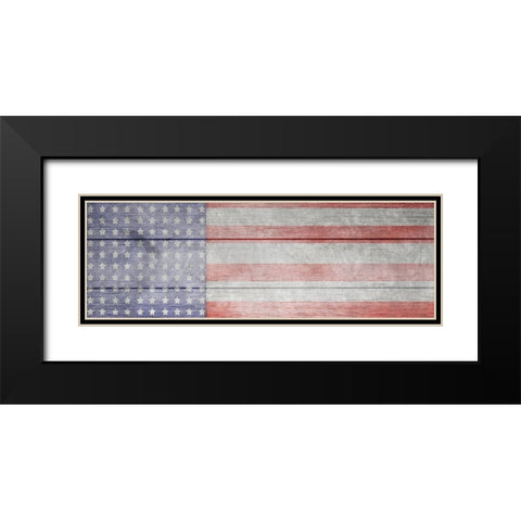 American Workshop Series 3 V6 Signs 28 Black Modern Wood Framed Art Print with Double Matting by LightBoxJournal