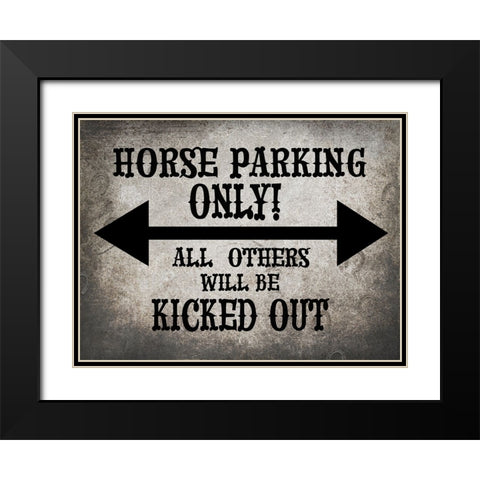 GypsyHorse CollectionSurfacePattern V4 7 Black Modern Wood Framed Art Print with Double Matting by LightBoxJournal