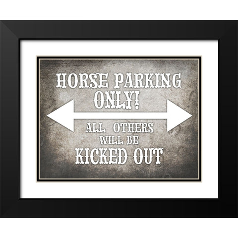 GypsyHorse CollectionSurfacePattern V4 8 Black Modern Wood Framed Art Print with Double Matting by LightBoxJournal