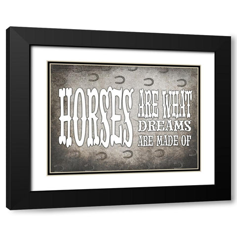 GypsyHorse CollectionSurfacePattern V4 16 Black Modern Wood Framed Art Print with Double Matting by LightBoxJournal