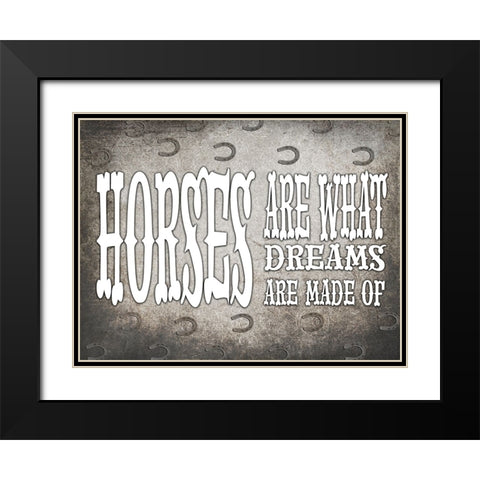 GypsyHorse CollectionSurfacePattern V4 16 Black Modern Wood Framed Art Print with Double Matting by LightBoxJournal