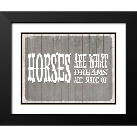 GypsyHorse CollectionSurfacePattern V4 17 Black Modern Wood Framed Art Print with Double Matting by LightBoxJournal