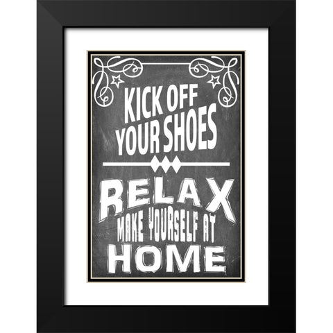 Mudroom 13 Black Modern Wood Framed Art Print with Double Matting by LightBoxJournal