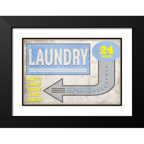 Mudroom 16 Black Modern Wood Framed Art Print with Double Matting by LightBoxJournal