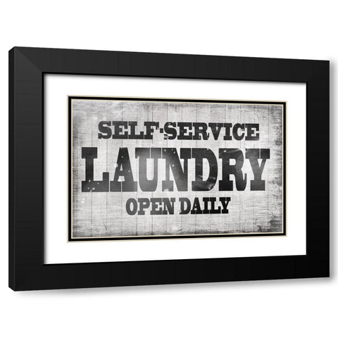 Mudroom 32 Black Modern Wood Framed Art Print with Double Matting by LightBoxJournal