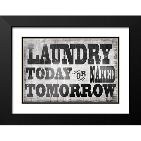 Mudroom 33 Black Modern Wood Framed Art Print with Double Matting by LightBoxJournal