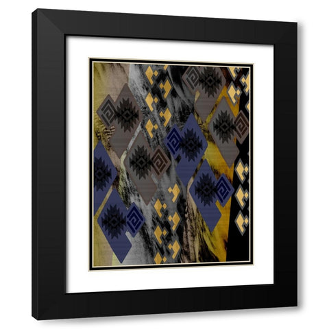 SouthWest Design 2 4 Black Modern Wood Framed Art Print with Double Matting by LightBoxJournal