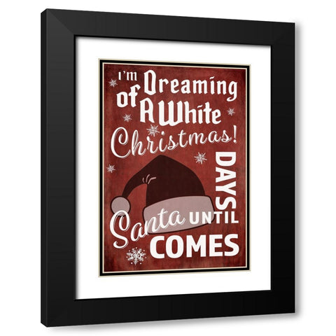 25 Days TilChristmas 03 Black Modern Wood Framed Art Print with Double Matting by LightBoxJournal