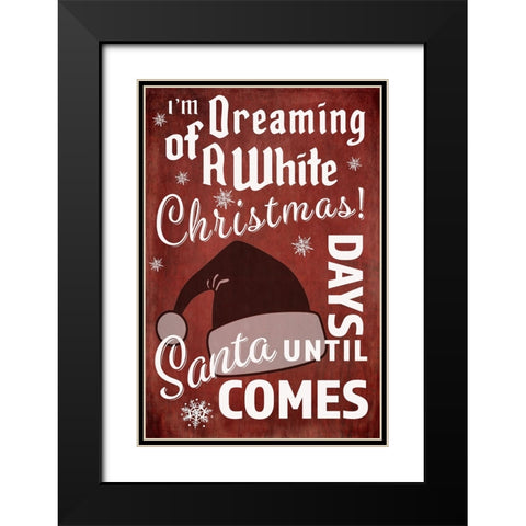 25 Days TilChristmas 03 Black Modern Wood Framed Art Print with Double Matting by LightBoxJournal