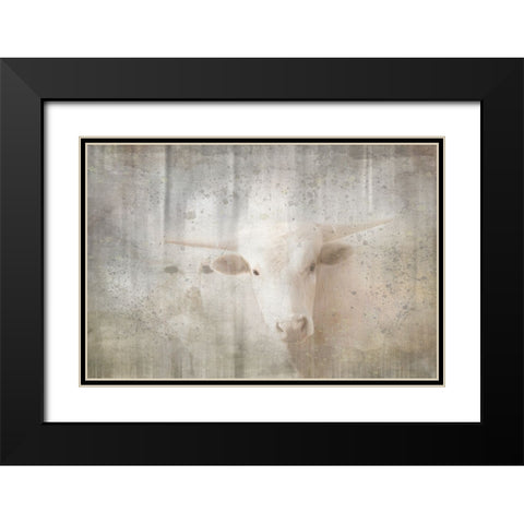 Antique Farm 10 Black Modern Wood Framed Art Print with Double Matting by LightBoxJournal