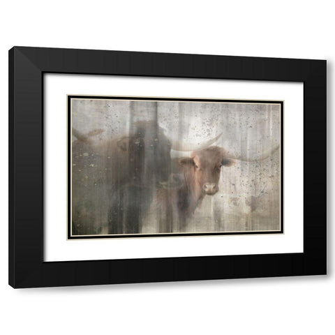 Antique Farm 15 Black Modern Wood Framed Art Print with Double Matting by LightBoxJournal