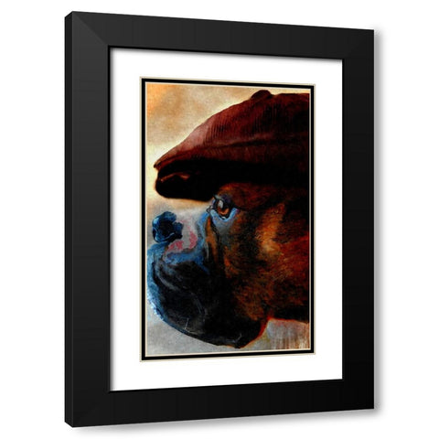 The Duke Black Modern Wood Framed Art Print with Double Matting by Murray Henderson Fine Art