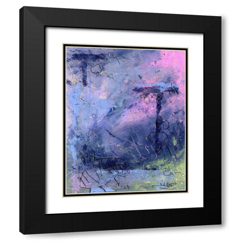 Second Guide Black Modern Wood Framed Art Print with Double Matting by Randy Noble Fine Art