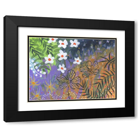 Perfect Intro Black Modern Wood Framed Art Print with Double Matting by Randy Noble Fine Art