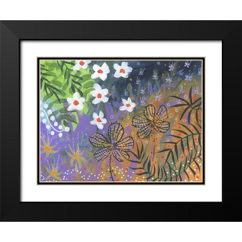 Perfect Intro Black Modern Wood Framed Art Print with Double Matting by Randy Noble Fine Art