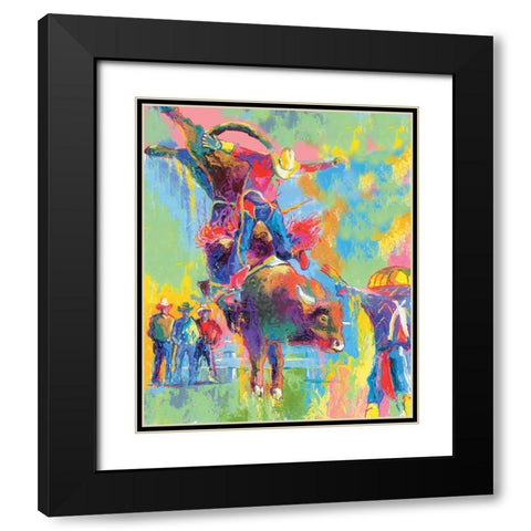 Frontier Days 2 Black Modern Wood Framed Art Print with Double Matting by Wallich, Richard