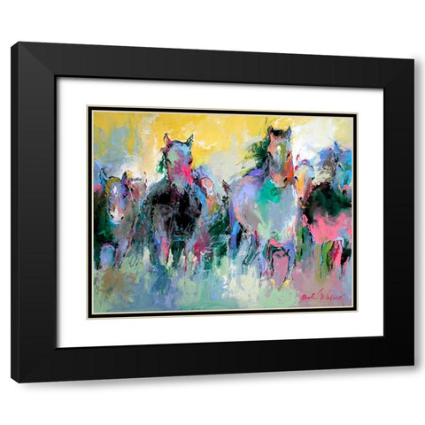 Art Wild 2 Black Modern Wood Framed Art Print with Double Matting by Wallich, Richard