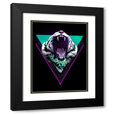 The Master Of The Universe Black Modern Wood Framed Art Print with Double Matting by Farkas, Robert