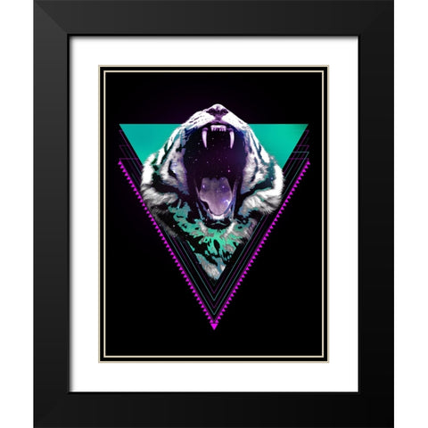 The Master Of The Universe Black Modern Wood Framed Art Print with Double Matting by Farkas, Robert