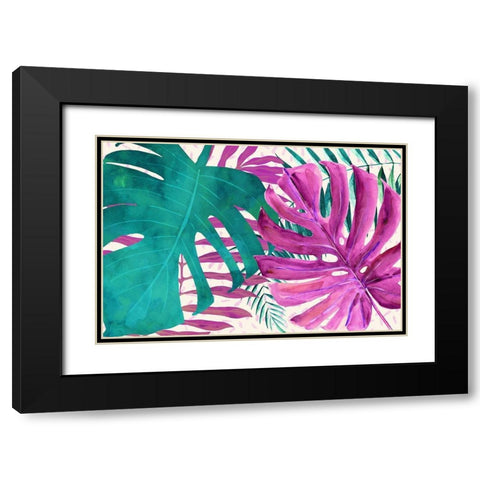 Rainforest Canopy II Black Modern Wood Framed Art Print with Double Matting by Lavoie, Tina