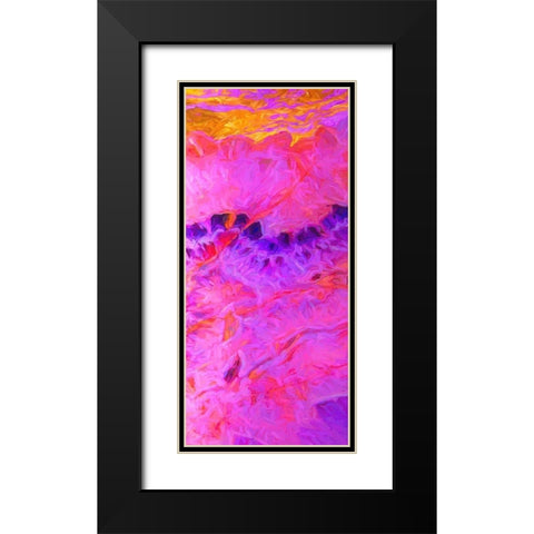 Kilauea Black Modern Wood Framed Art Print with Double Matting by Lavoie, Tina