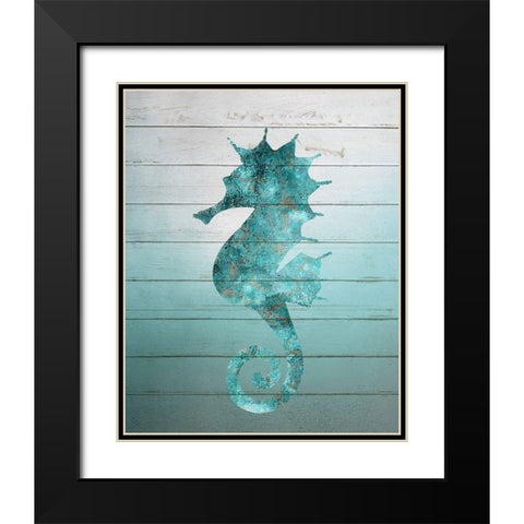 From the Sea 2 Black Modern Wood Framed Art Print with Double Matting by Bailey, Ann