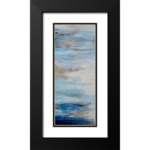 Heavenly 1 Black Modern Wood Framed Art Print with Double Matting by Bilotta, Barbara