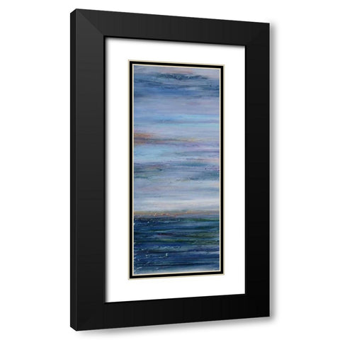 Looking Glass 1 Black Modern Wood Framed Art Print with Double Matting by Bilotta, Barbara