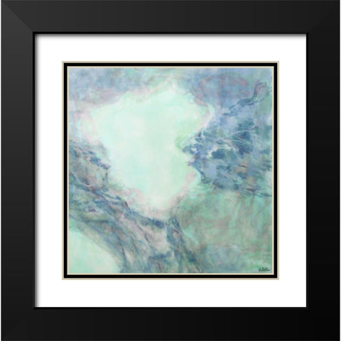 Centrifuge Black Modern Wood Framed Art Print with Double Matting by Bilotta, Barbara