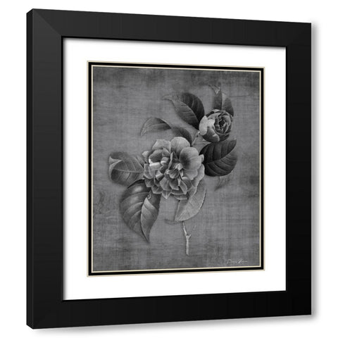 Tranquil Botanical 2 Black Modern Wood Framed Art Print with Double Matting by Brown, Denise