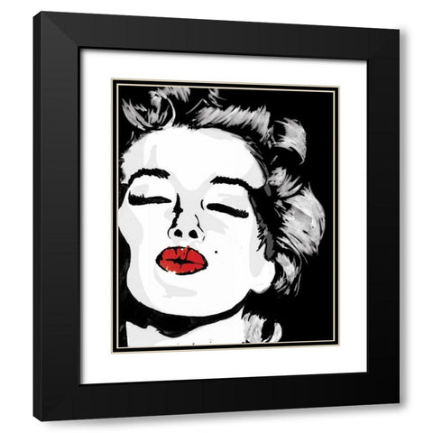 Monroe 5 Black Modern Wood Framed Art Print with Double Matting by Rodriquez Jr, Enrique