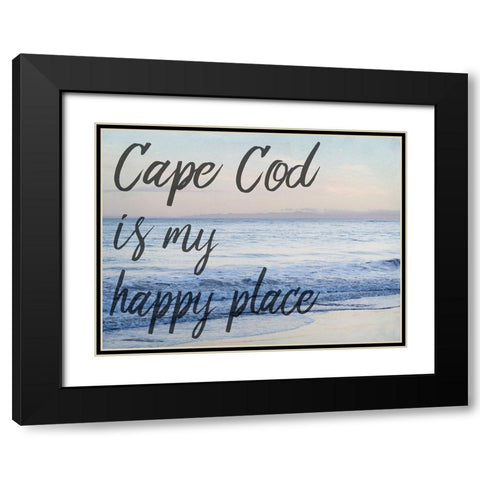 Cape Happiness Black Modern Wood Framed Art Print with Double Matting by Urquhart, Elizabeth
