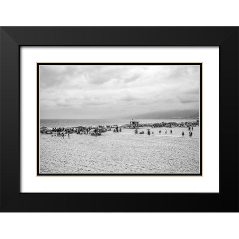 Gray Day 1 Black Modern Wood Framed Art Print with Double Matting by Urquhart, Elizabeth