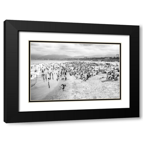 Gray Day 2 Black Modern Wood Framed Art Print with Double Matting by Urquhart, Elizabeth