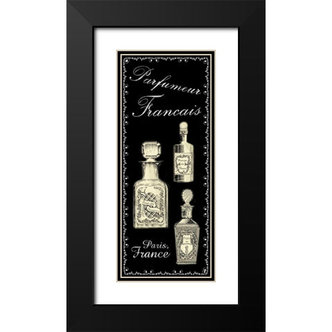 Perfume 2 Black Modern Wood Framed Art Print with Double Matting by Gibbons, Lauren