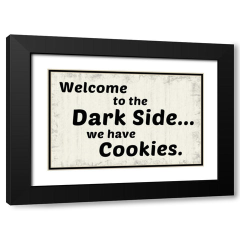 Cookies 2 Black Modern Wood Framed Art Print with Double Matting by Gibbons, Lauren