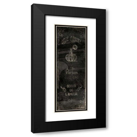 Belle Elegance Black Black Modern Wood Framed Art Print with Double Matting by Grey, Jace