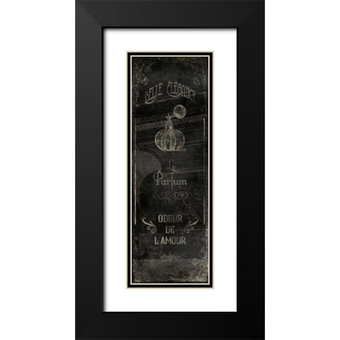Belle Elegance Black Black Modern Wood Framed Art Print with Double Matting by Grey, Jace