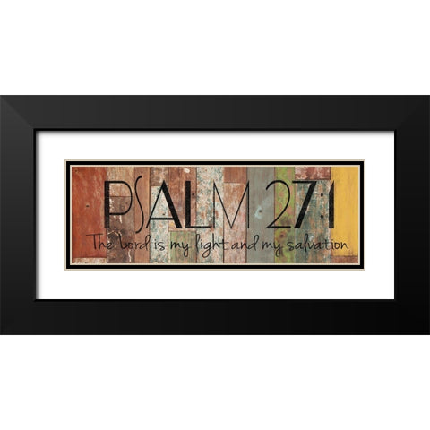 Salvation Black Modern Wood Framed Art Print with Double Matting by Grey, Jace
