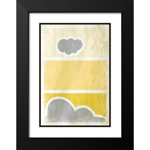 Pattern 2 Stage Vertical Black Modern Wood Framed Art Print with Double Matting by Grey, Jace