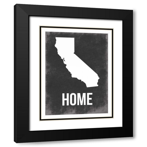 Cali Home Black Modern Wood Framed Art Print with Double Matting by Grey, Jace